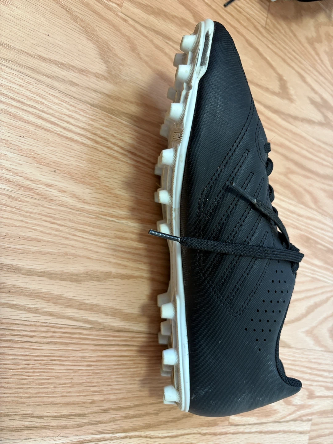 Decathlon Agility 100 FG Soccer Cleats - Black - Size 9 US - photo 3
