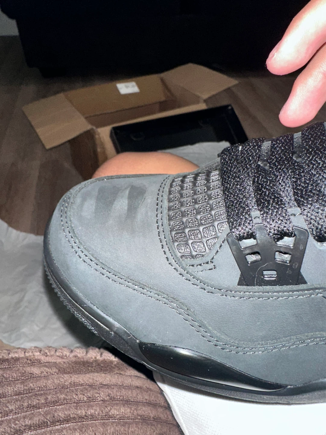 Air Jordan 4 Retro "black cat” - photo 2