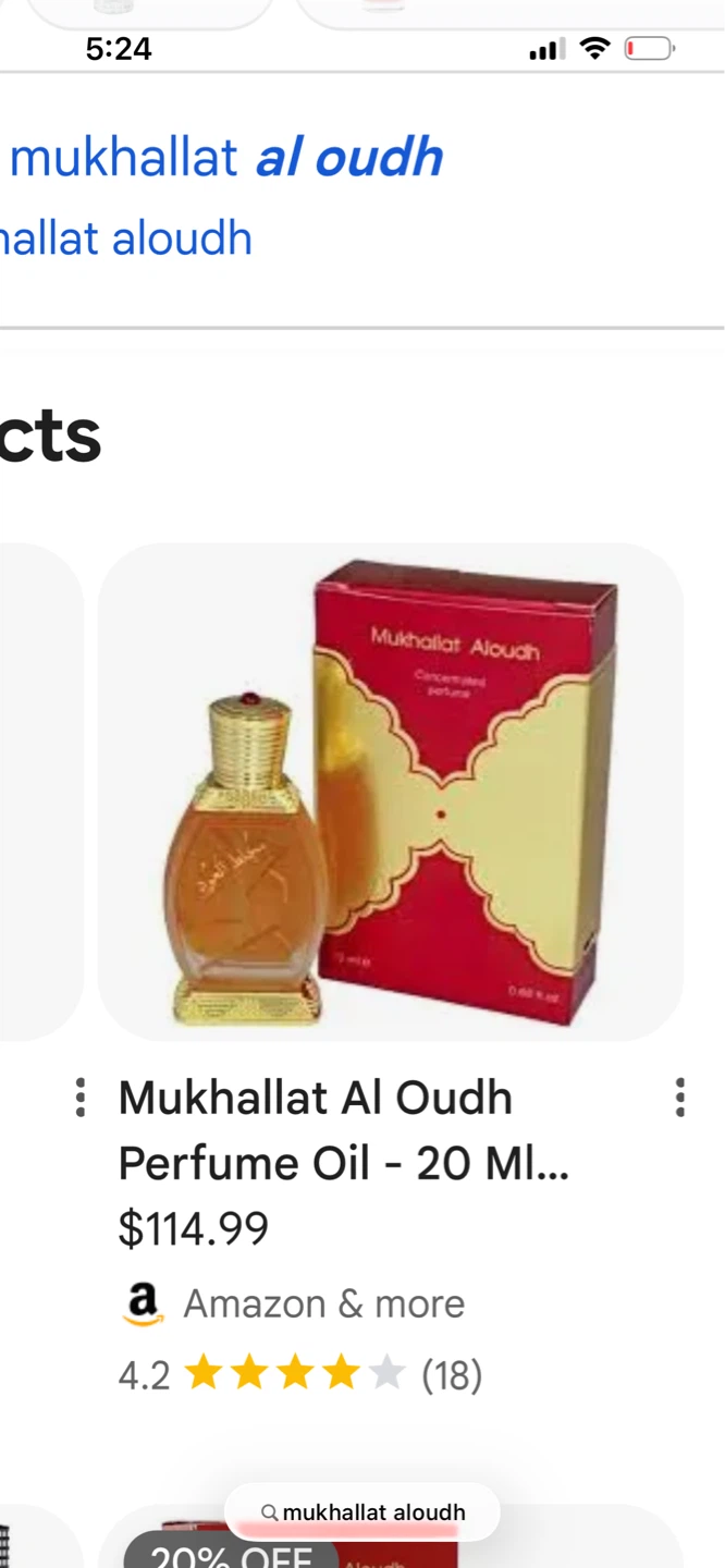 Arab perfume- Rasasi Mukhallat Al Oudh Perfume Oil - 20 ml - photo 2