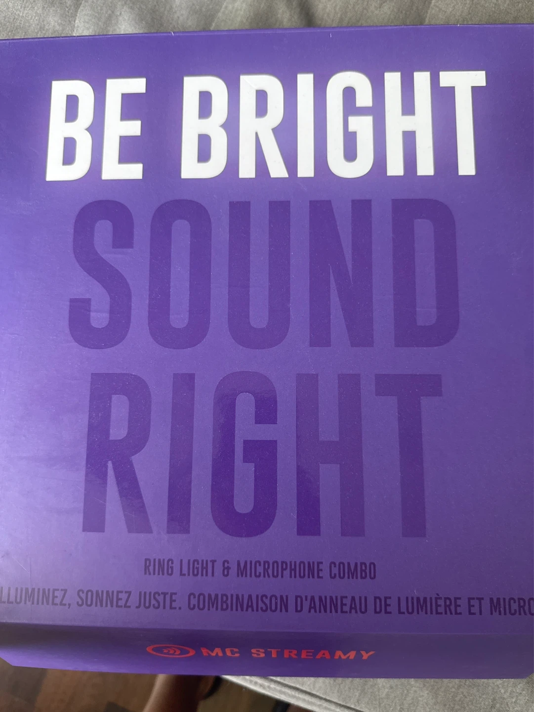 MC Streamy OR2400 Ring Light & Microphone Combo