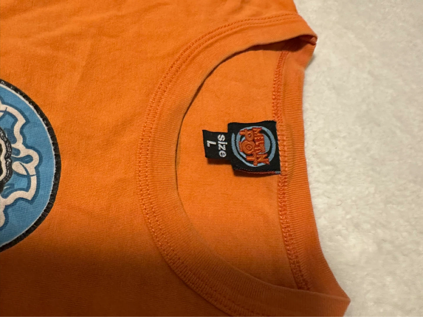 Meltin' Pot Orange Long Sleeve T-Shirt Size L - photo 4