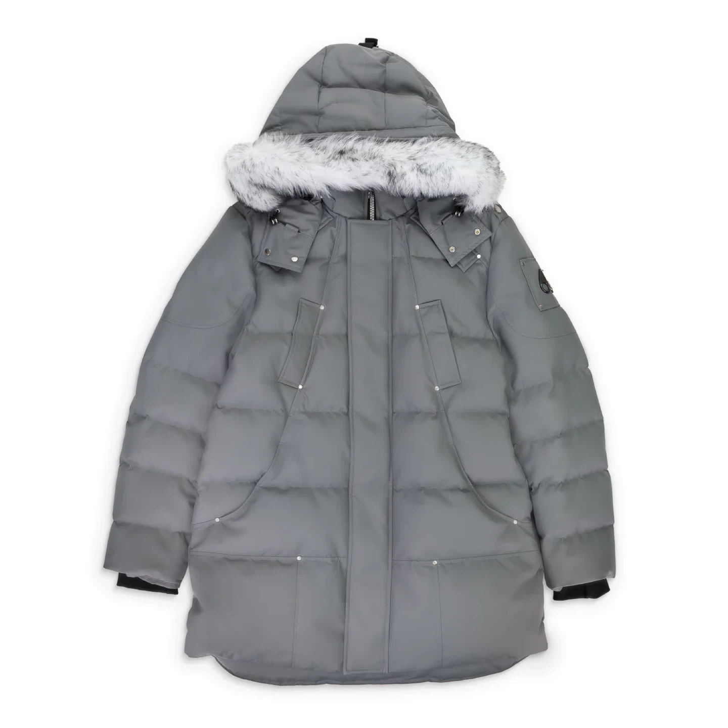 Moose Knuckles Grey Cloud Parka - photo 2