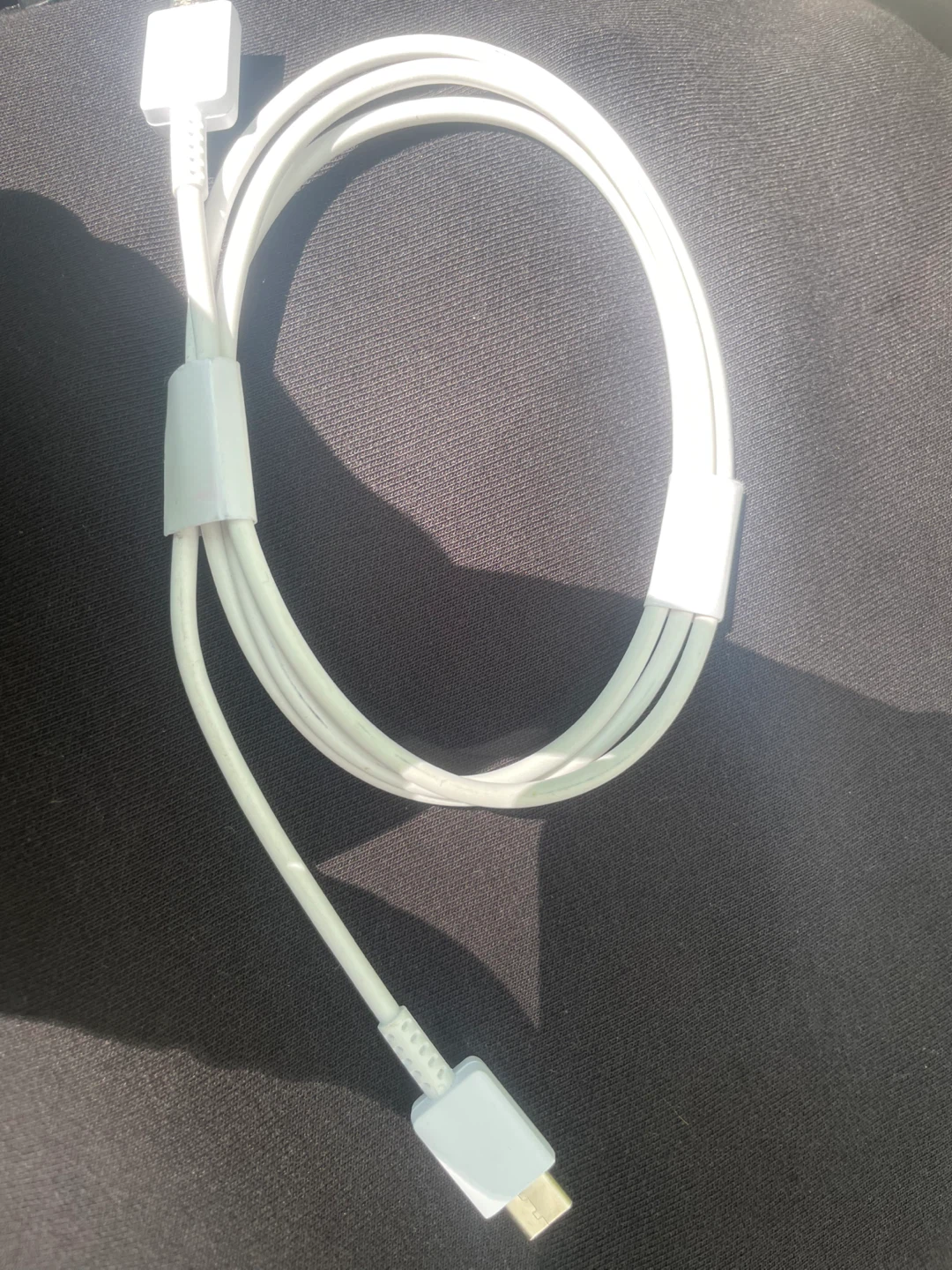 White USB-C Charging Cable