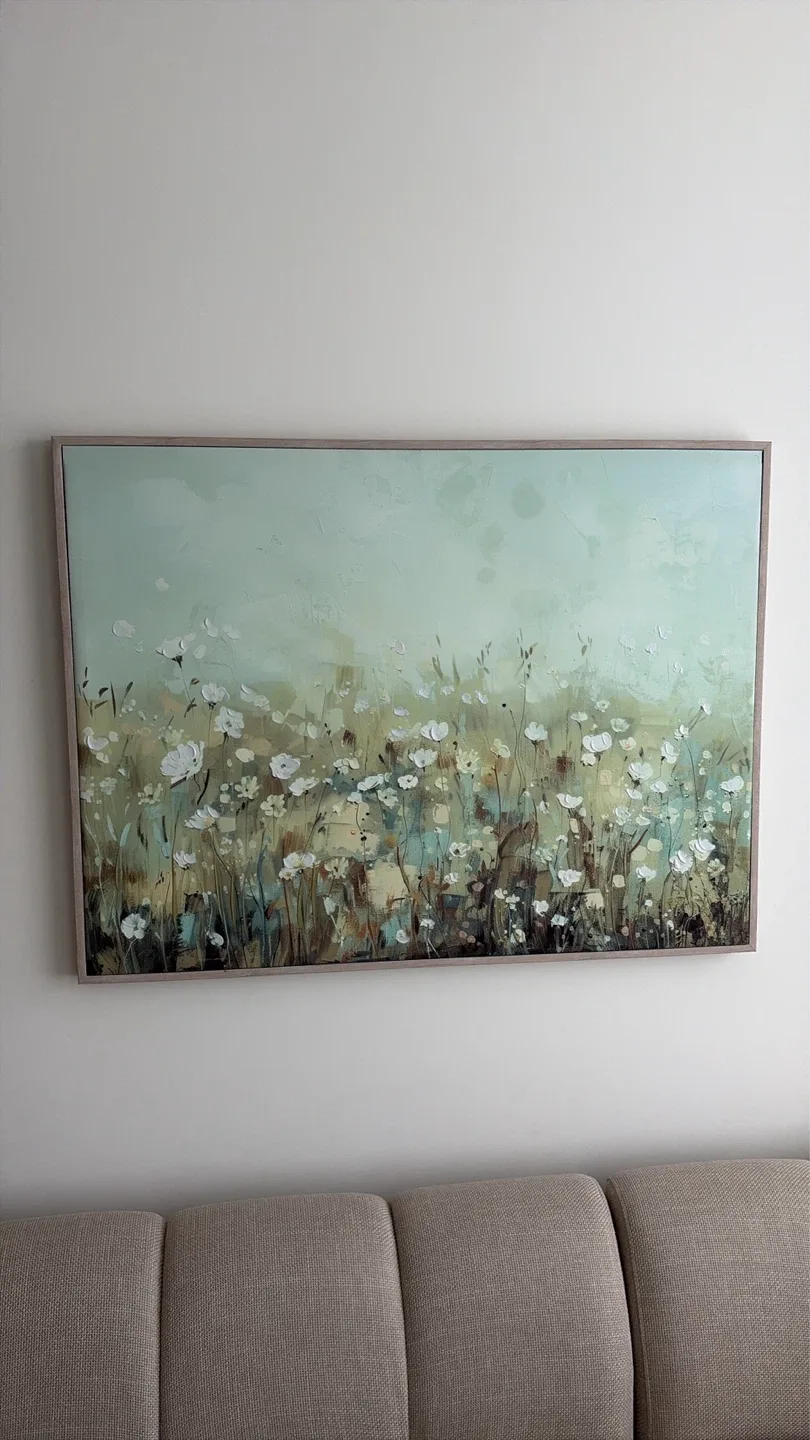 Framed Floral Wall Art Painting