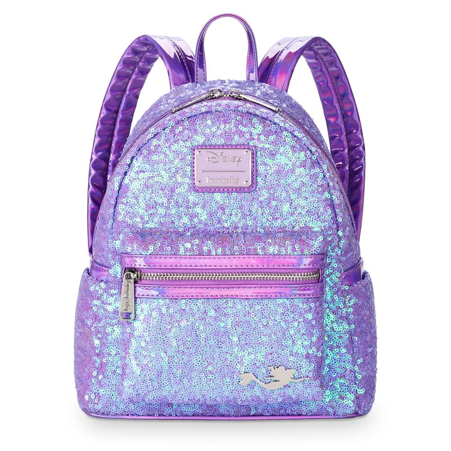 Two Disney Loungefly Mini Backpacks