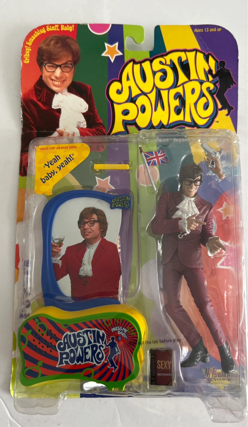 Austin Powers "Yeah Baby, Yeah!" Voice Chip Action Figure