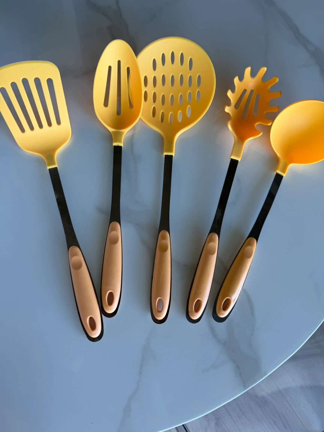 Yellow Kitchen Utensil Set - 5 Pieces