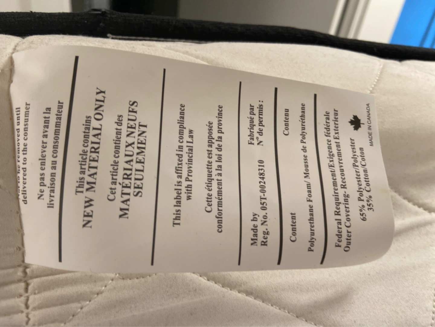 Free full sized Mattress with Grey Bamboo Pattern - photo 2