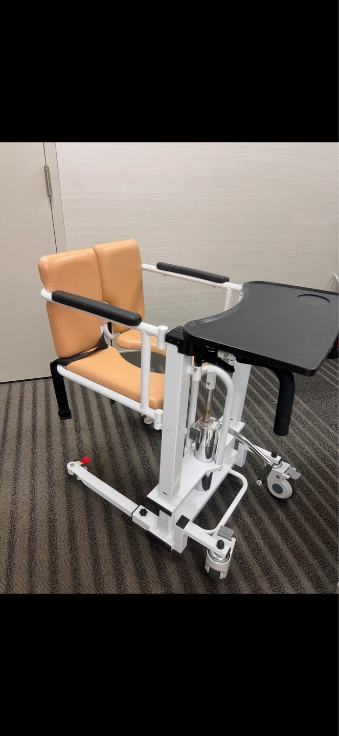 Patient Lift Transfer Aid Chair with Tray