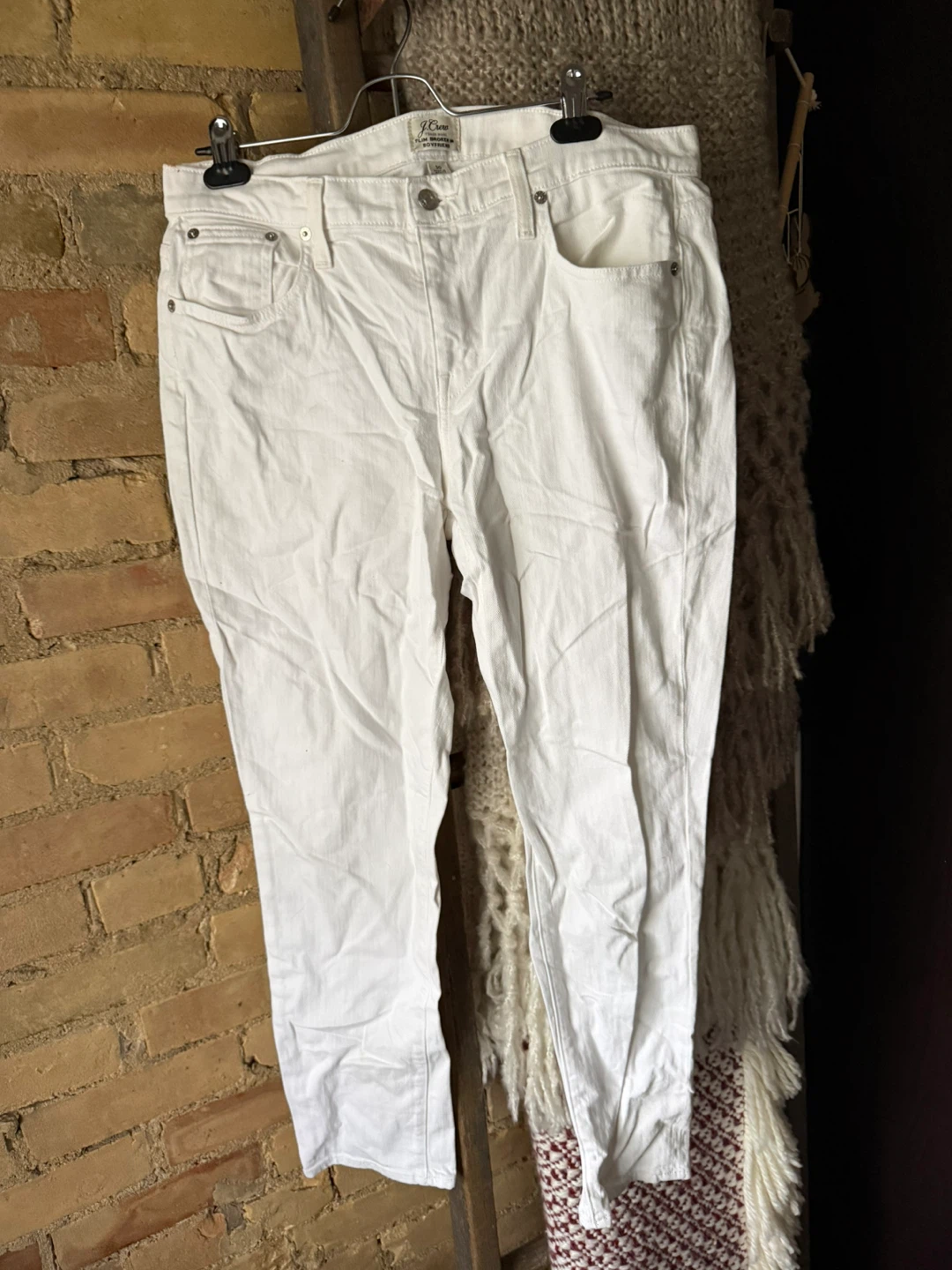 J. Crew White Jeans - Size 30