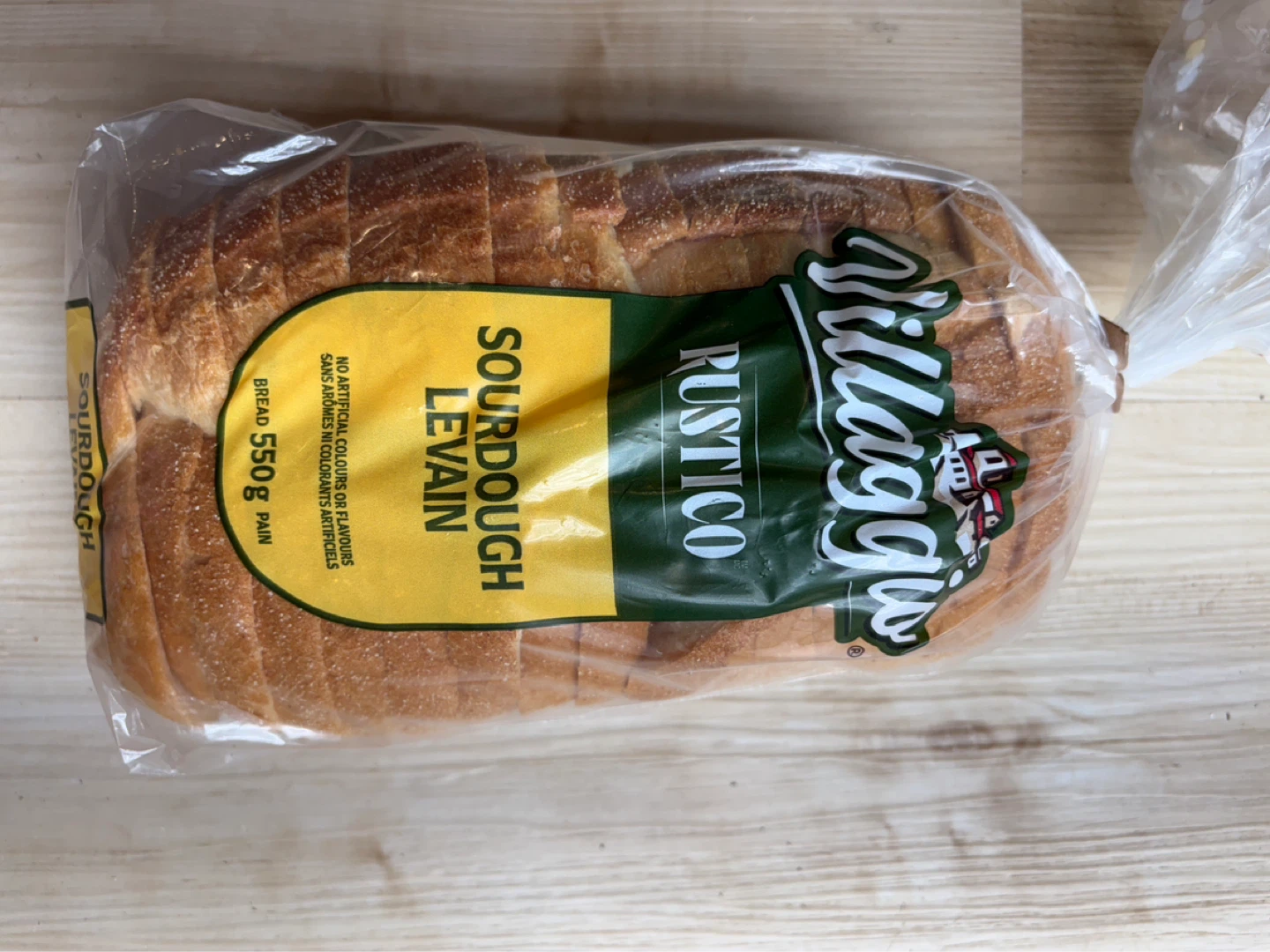 Villaggio Rustico Sourdough Levain Bread 550g