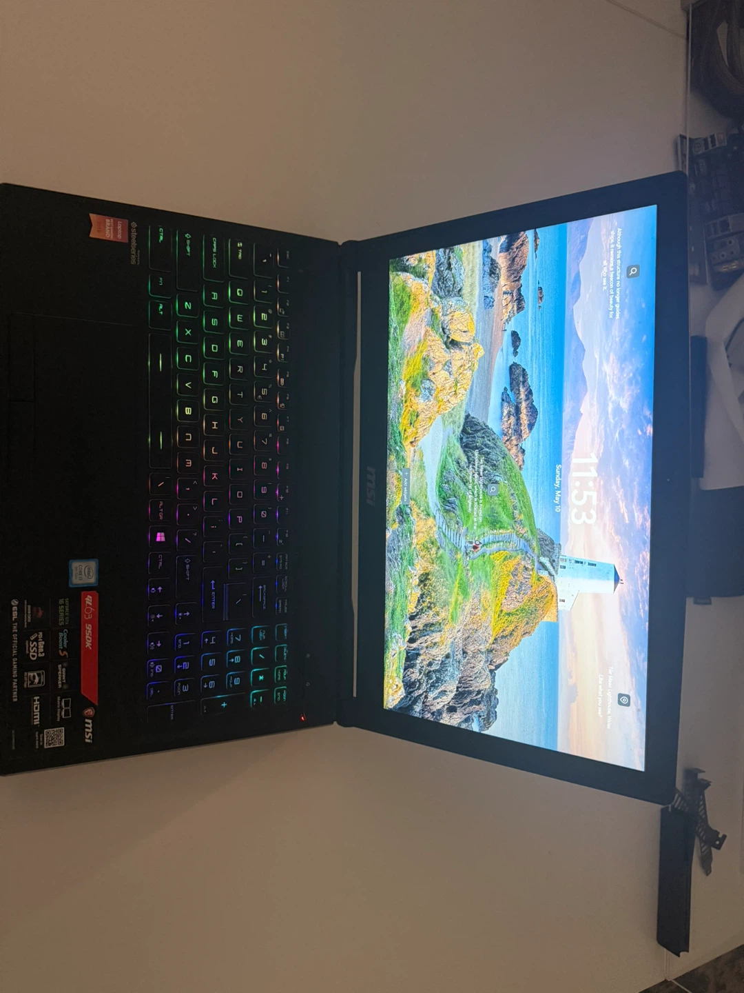 MSI GL63 9SDK Gaming Laptop + Dynamic Color Light Keyboard - photo 4