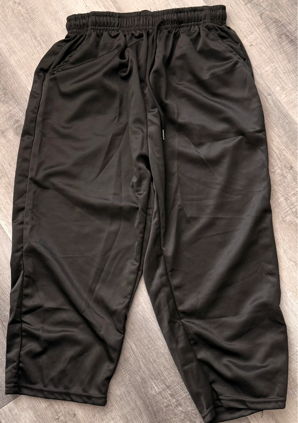 Black Athletic Track Pants
