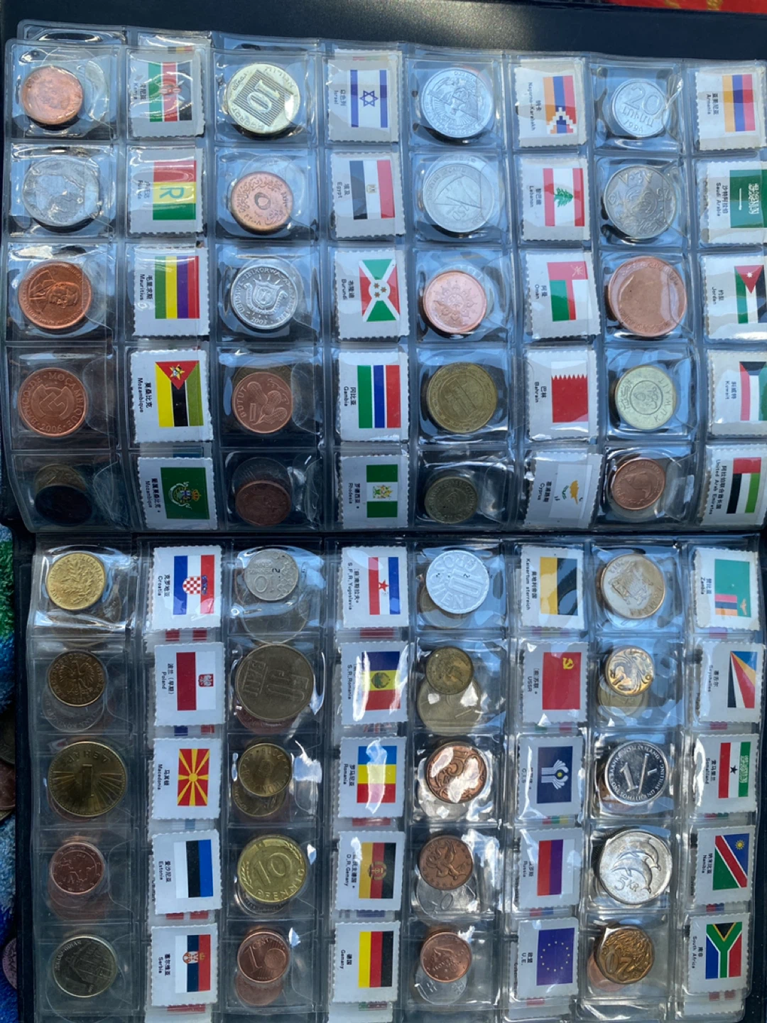 Collection of Global Coins and Flags - photo 2