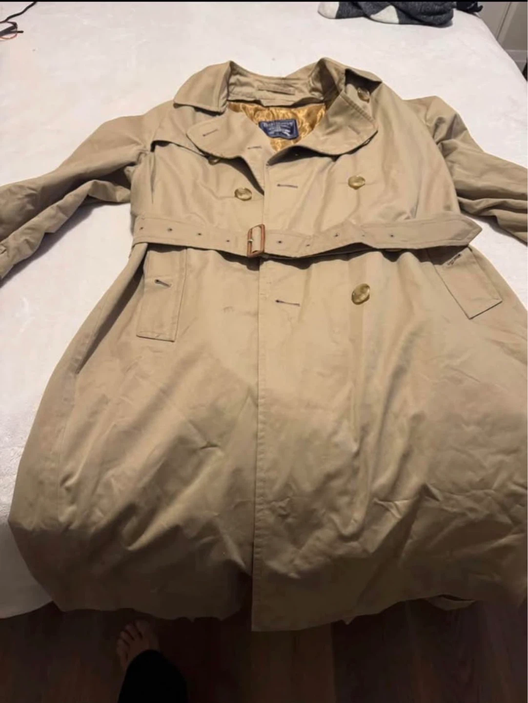Burberrys Trench Coat - Beige size L