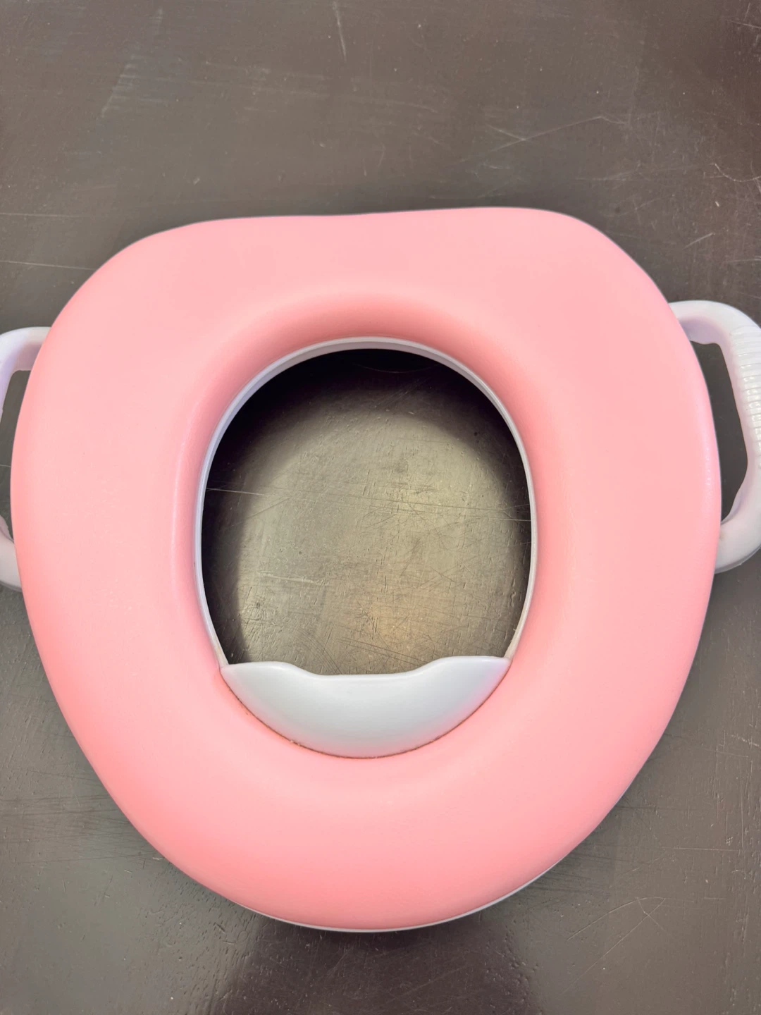 Pink Potty Training Seat with Handles - photo 3