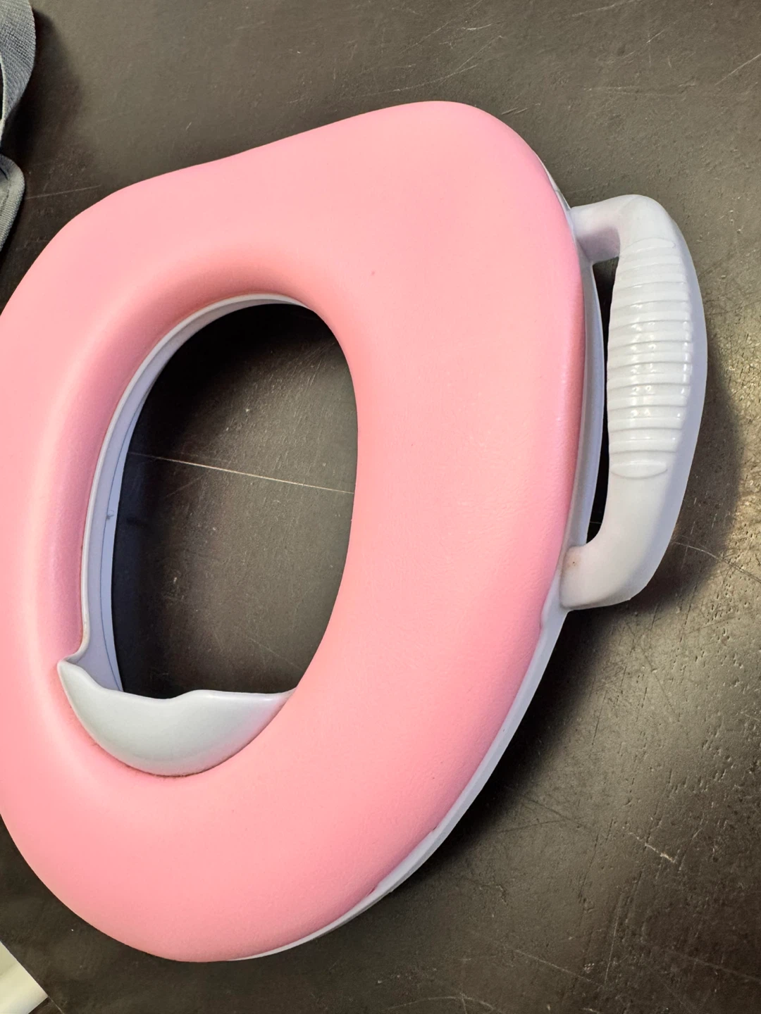 Pink Potty Training Seat with Handles