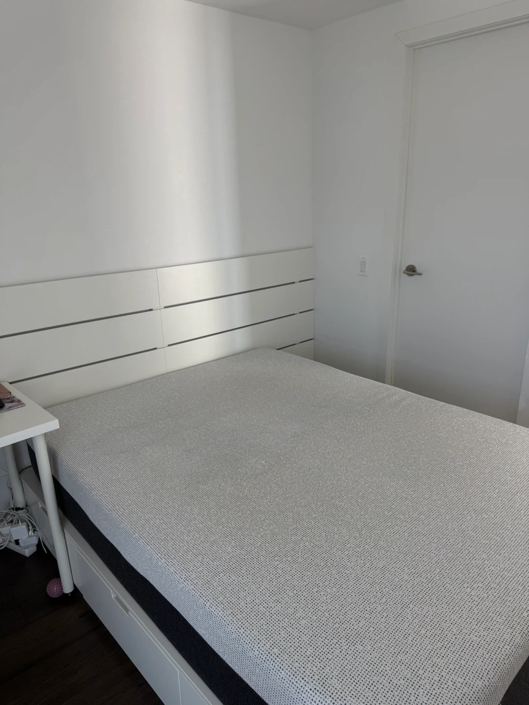 IKEA NORDLI Bed Frame with Storage - White - Queen - photo 5
