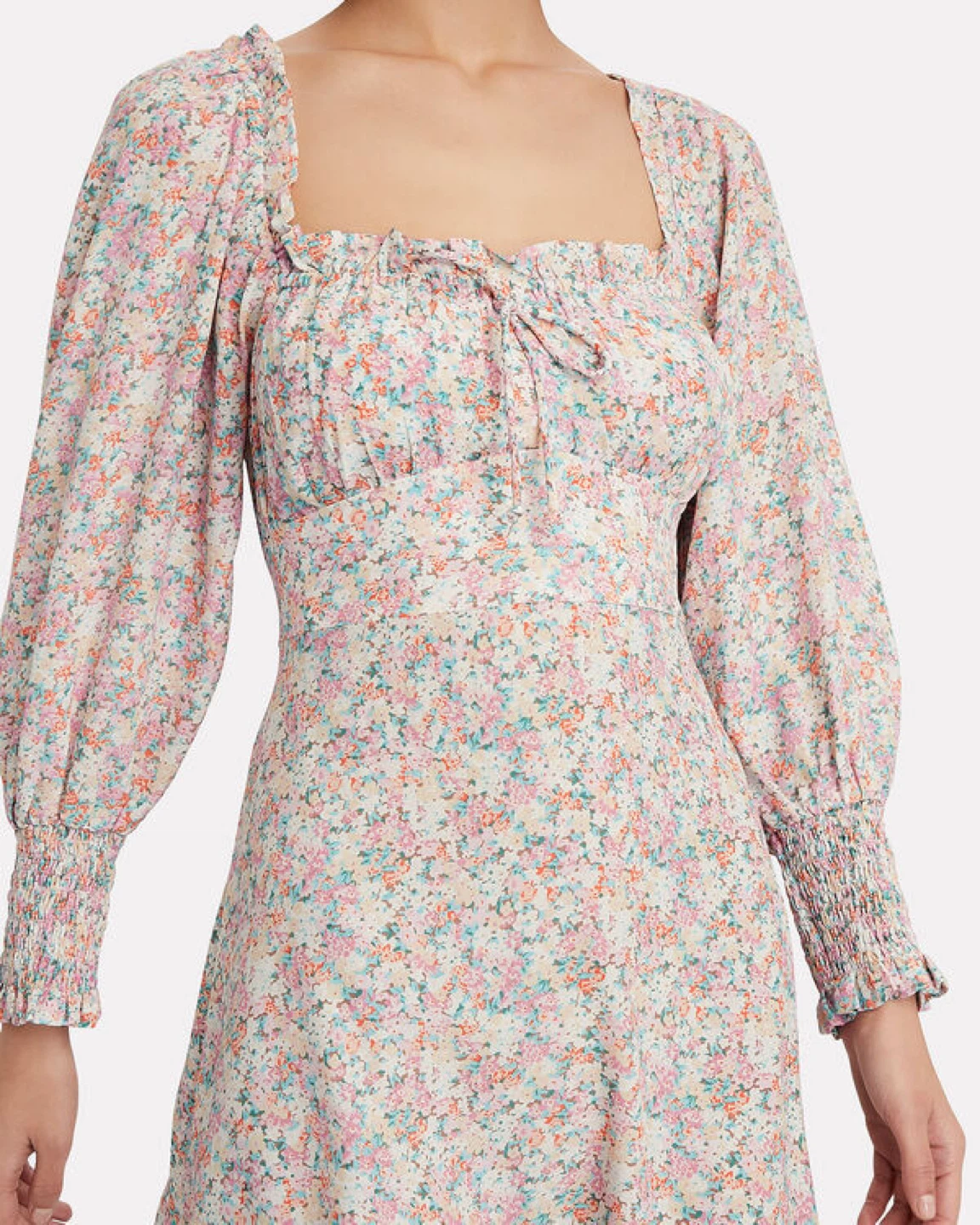 NWT | Faithfull The Brand Ira Floral Mini Dress - photo 2