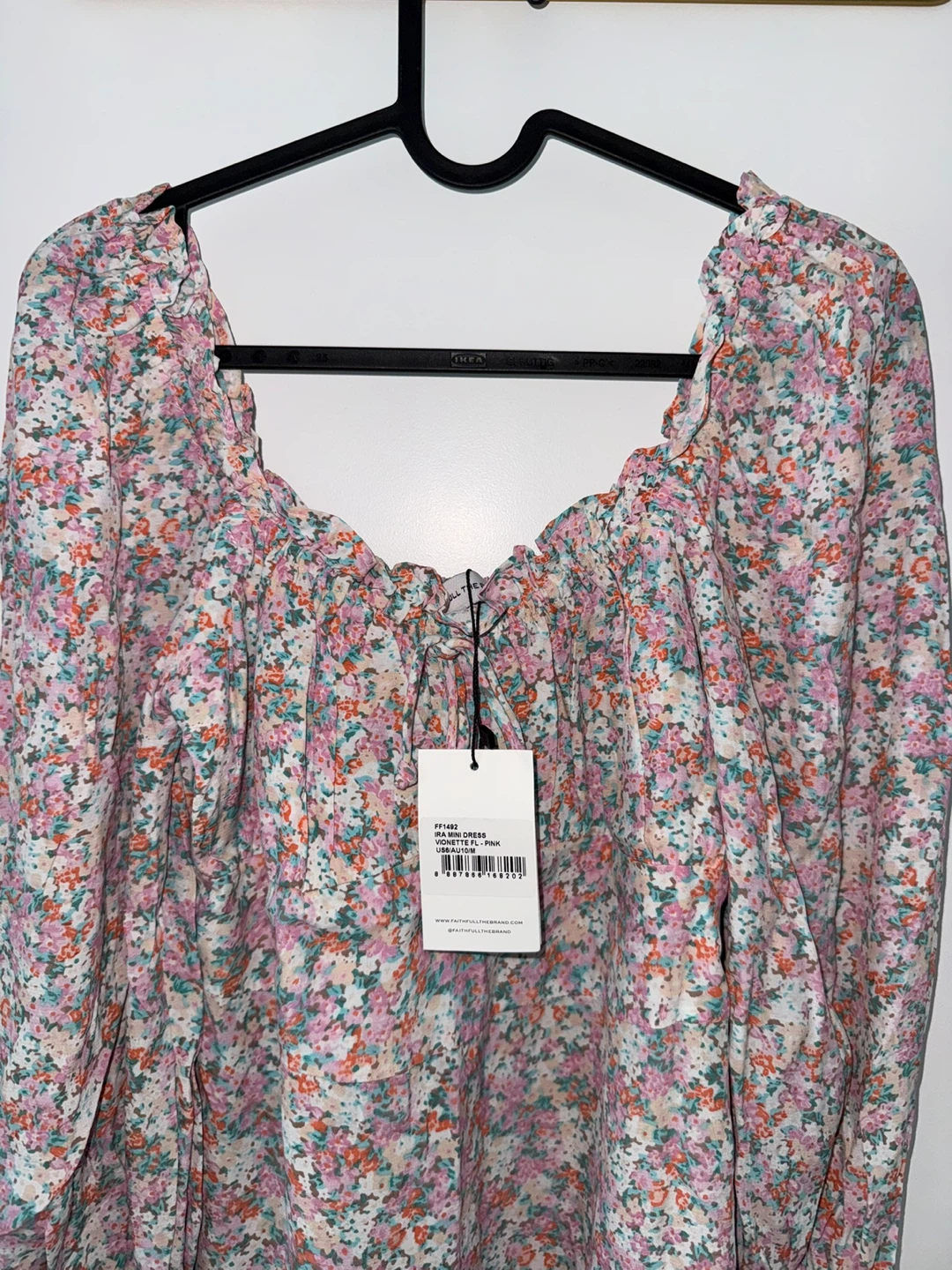 NWT | Faithfull The Brand Ira Floral Mini Dress - photo 5