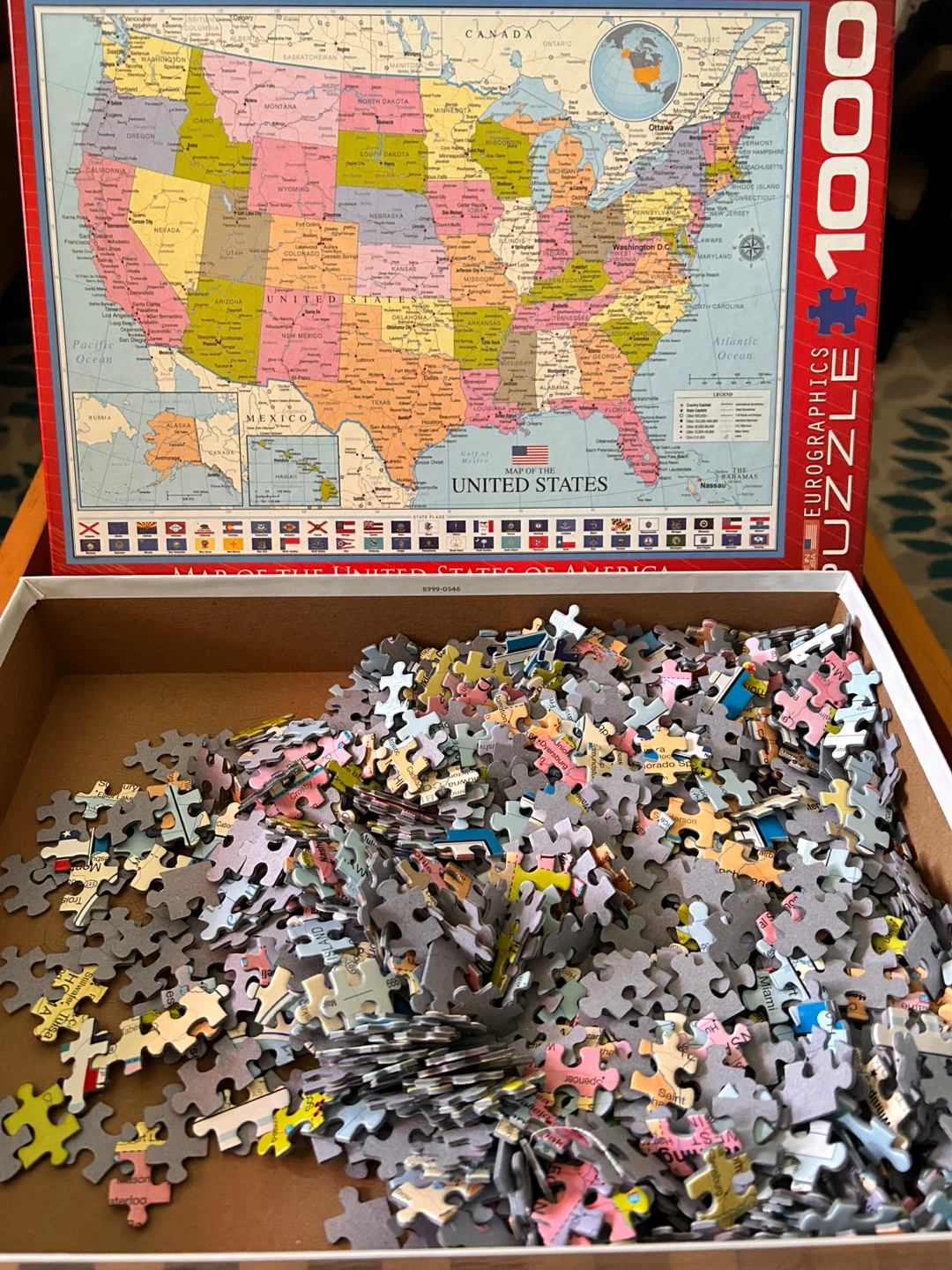 FREE - 1000 pieces puzzle