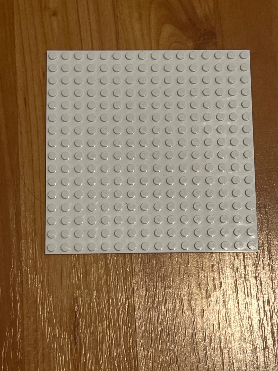 White Lego Baseplate 16x16, No. 3867 (4 available)