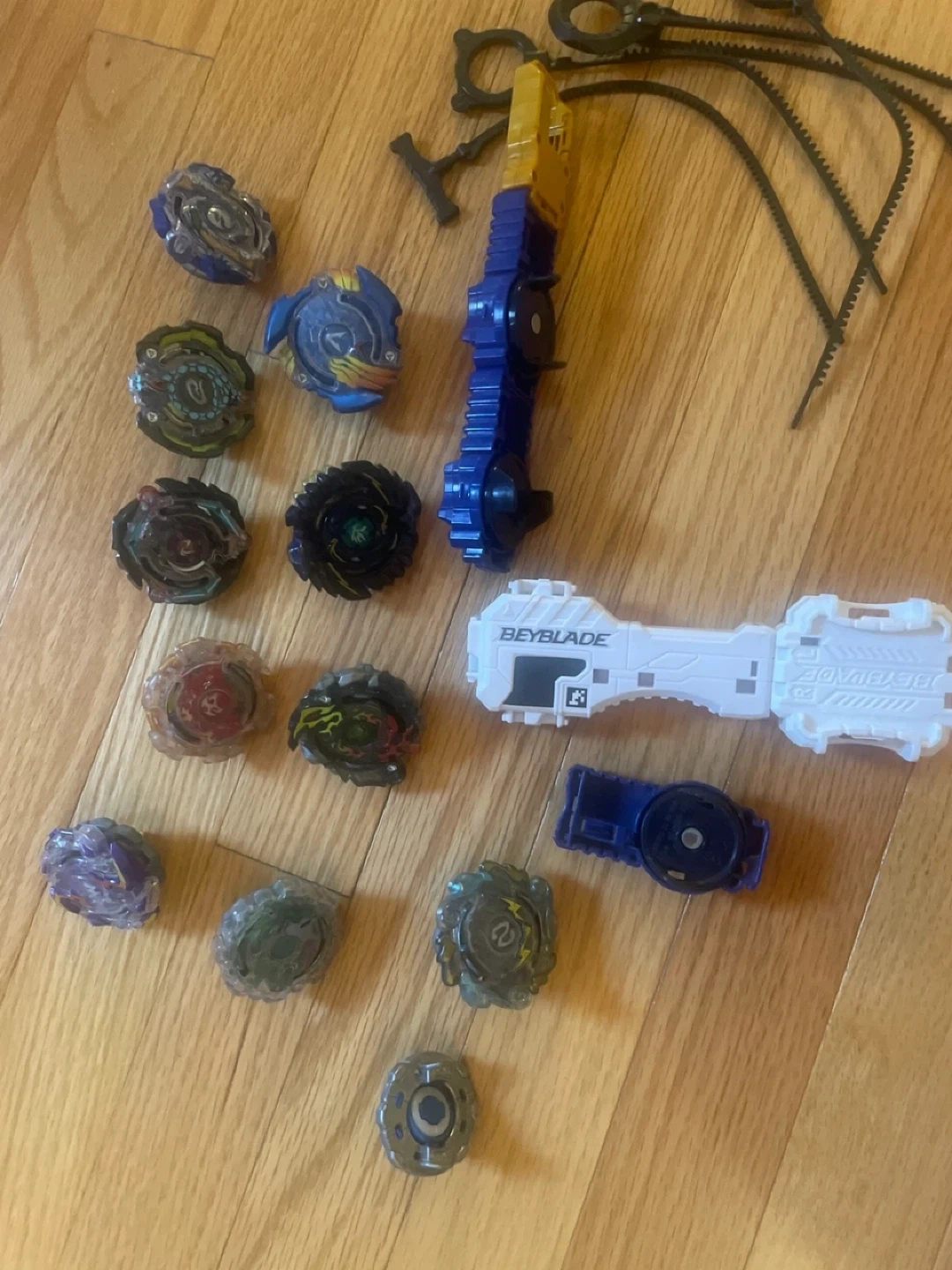 Beyblade Lot with Launchers