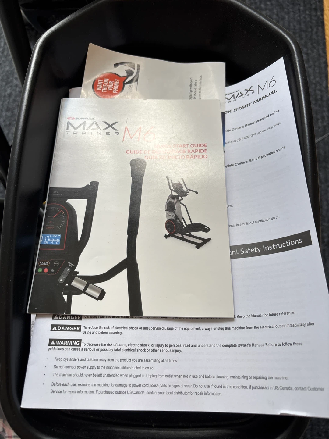 BlowFlex M6 Max Trainer - photo 3