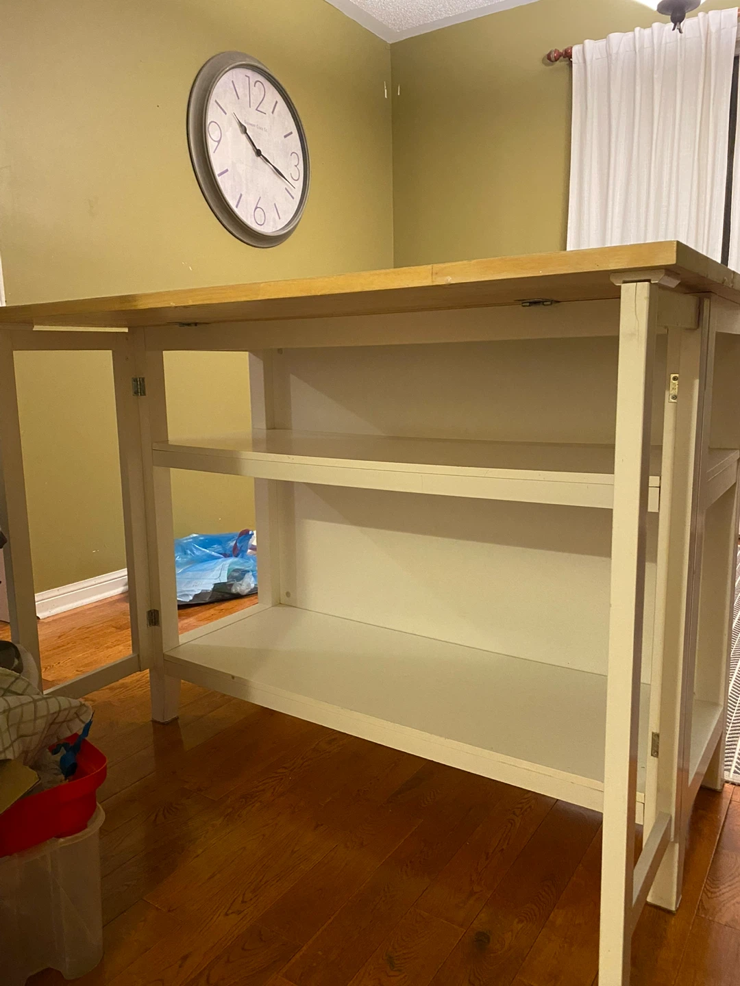Drop-leaf Kitchen Island/Cart - photo 2