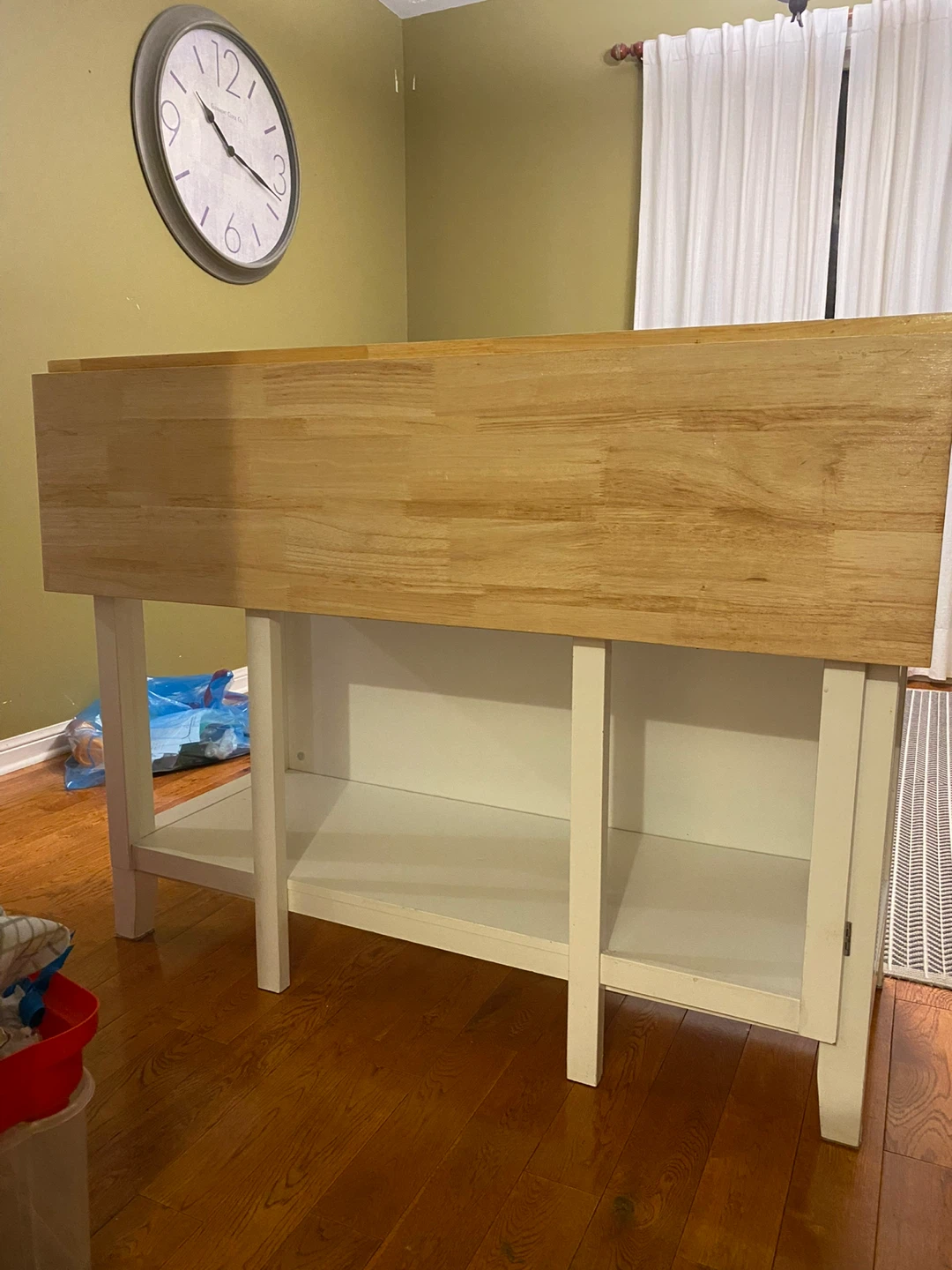 Drop-leaf Kitchen Island/Cart - photo 5
