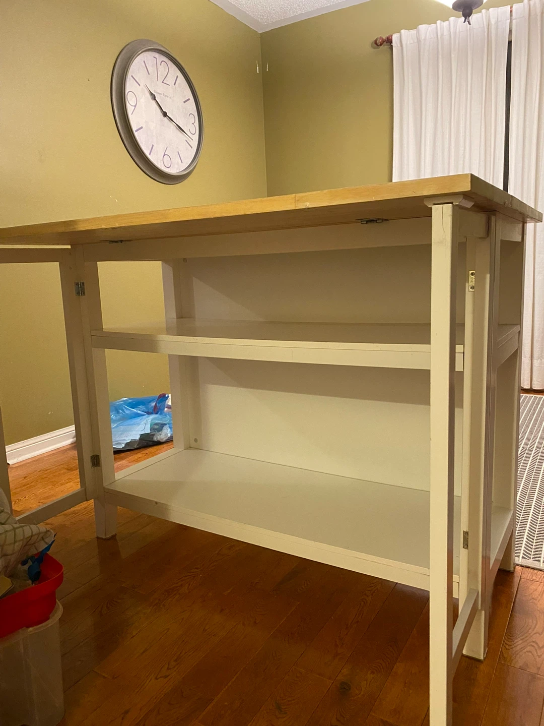 Drop-leaf Kitchen Island/Cart - photo 3