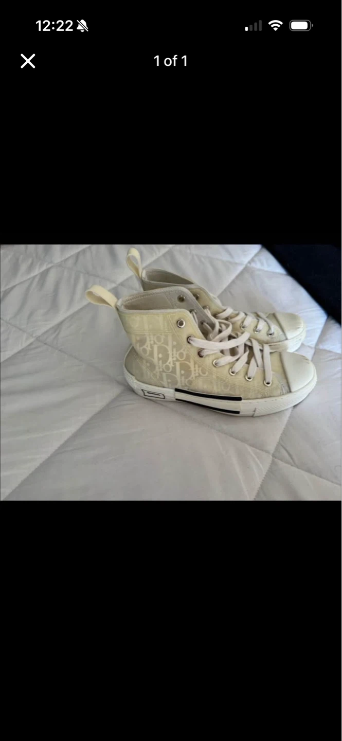 Christian Dior high-top sneakers