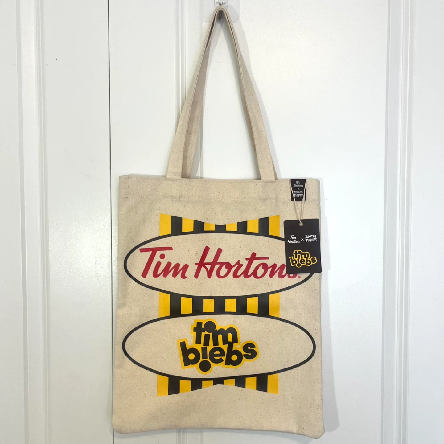Justin Bieber x Tim Hortons Tote Bag - Limited Edition