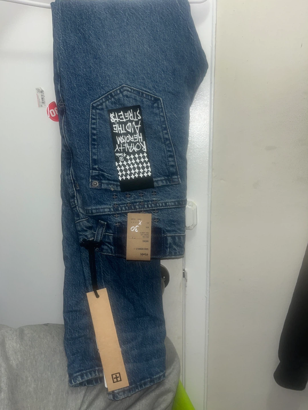 Rhude Mens Jeans - photo 2