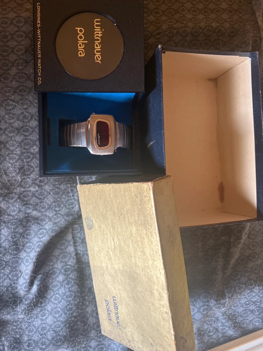 Wittnauer Polara Digital Watch with Box - photo 2