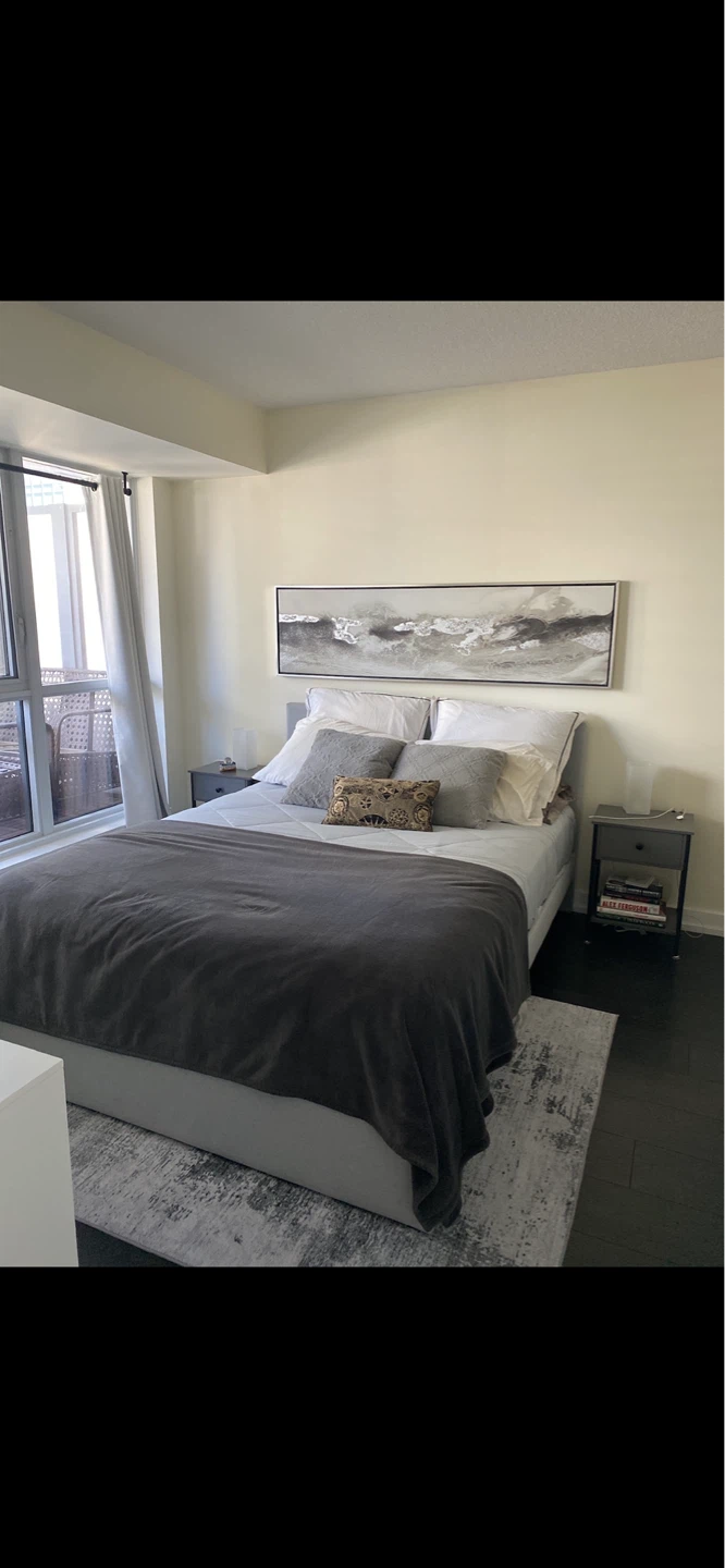 Two (x2) Grey Nightstand with Drawer and Shelf set - photo 3