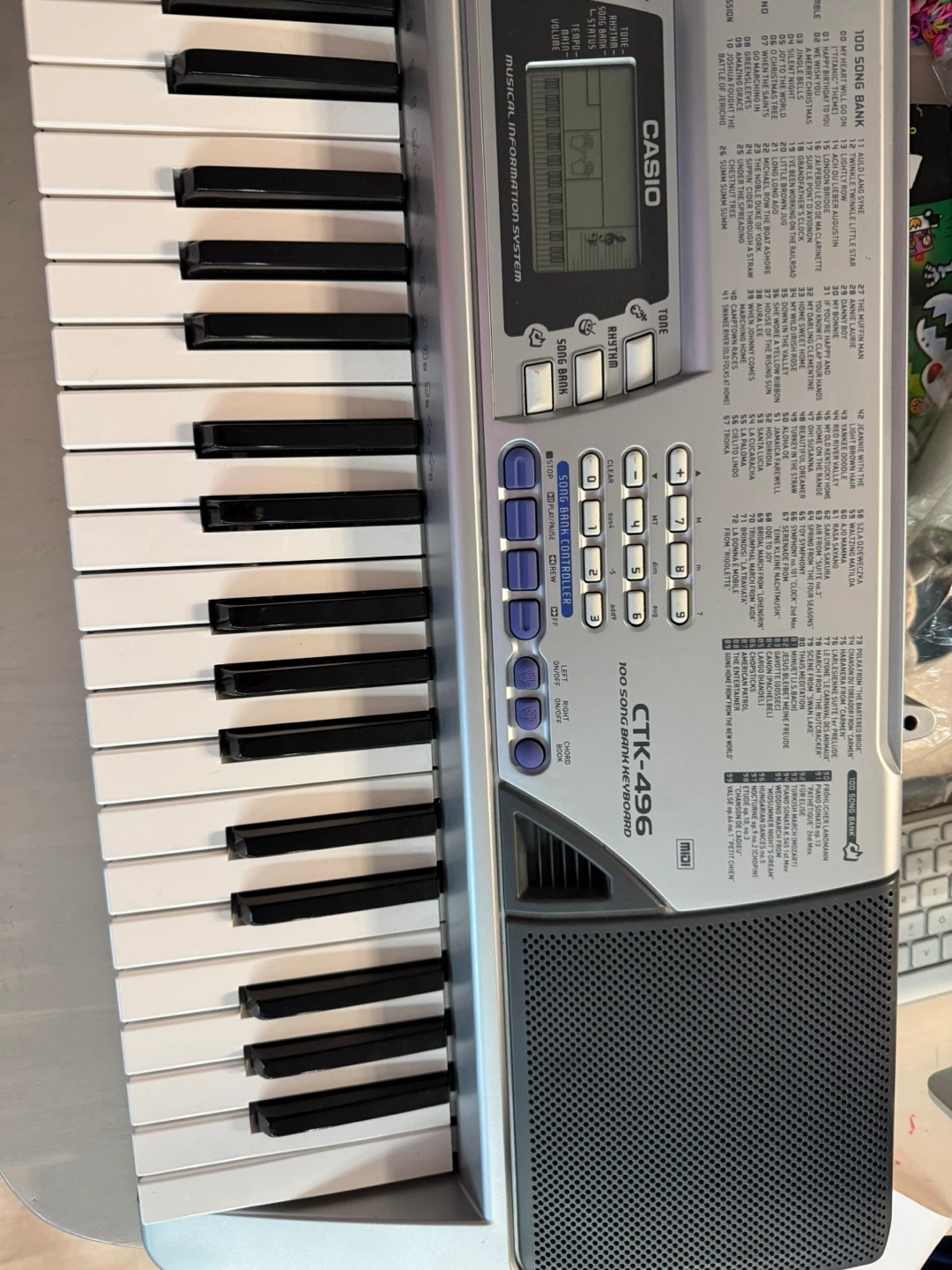 Casio CTK-496 Electronic Keyboard - photo 3
