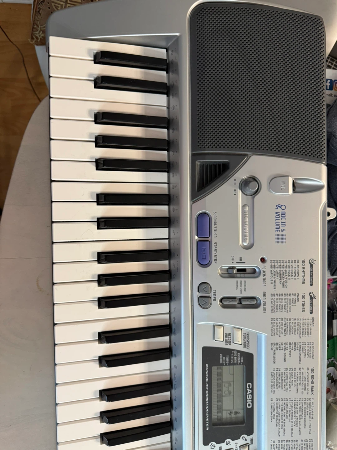 Casio CTK-496 Electronic Keyboard - photo 2