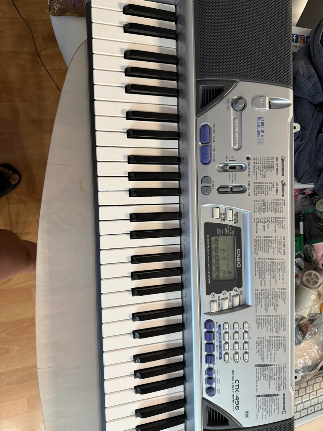 Casio CTK-496 Electronic Keyboard