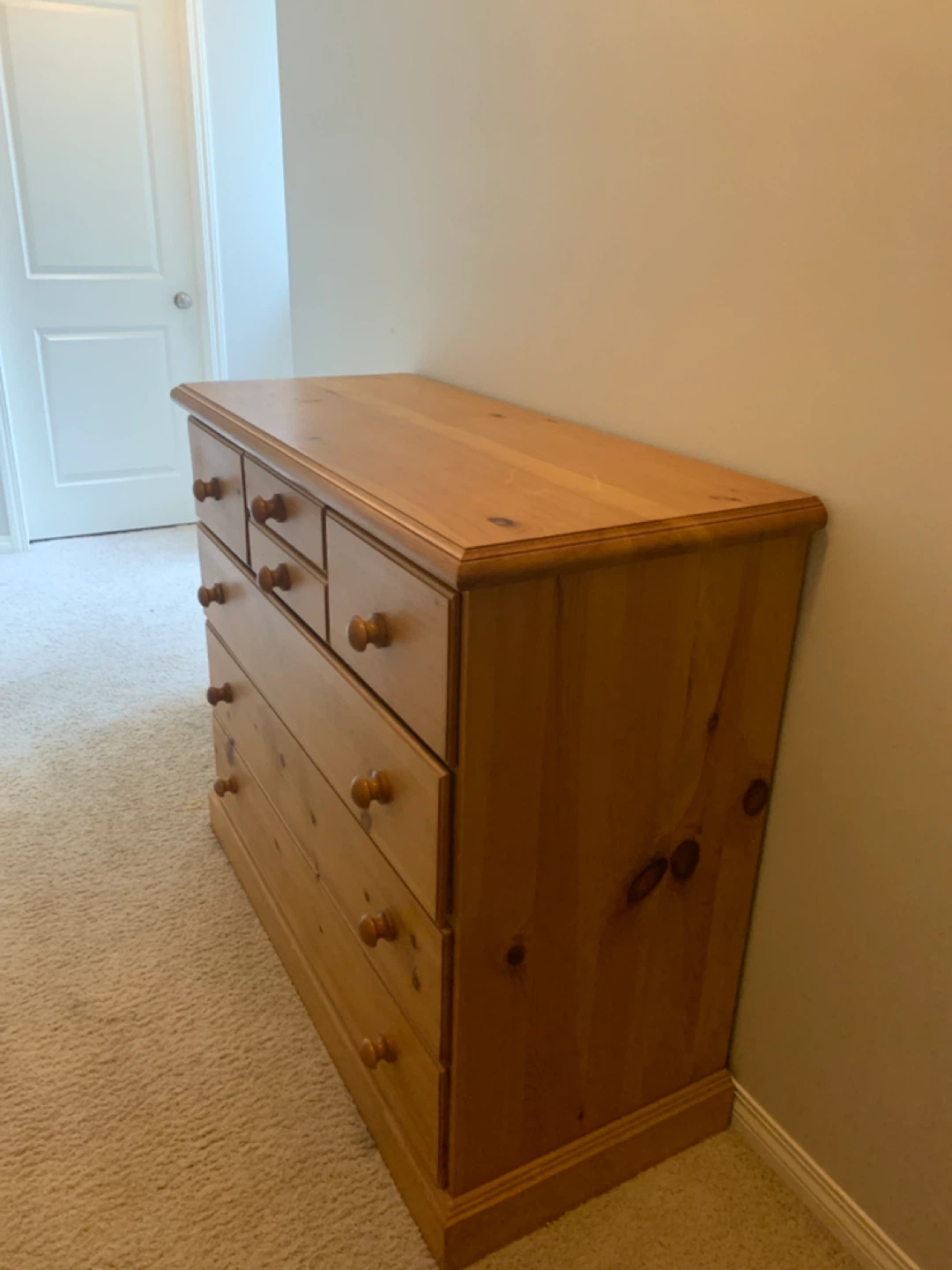 Pine Dresser with 7 Drawers