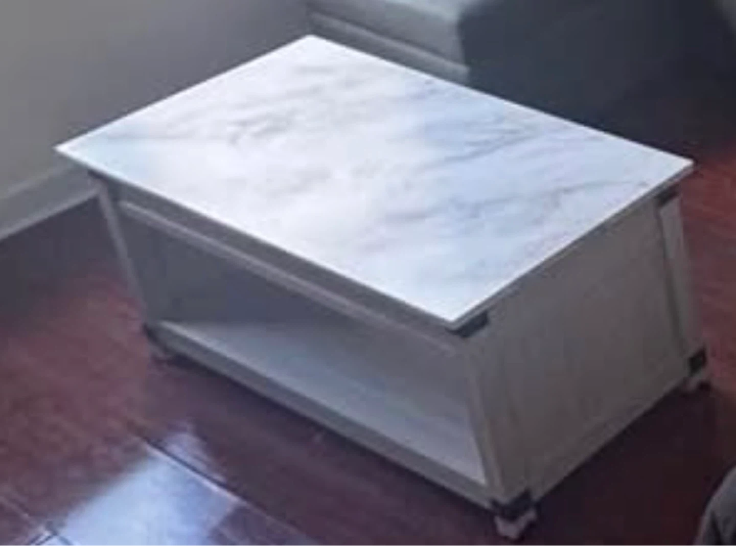 Lift Top Coffee Table with Storage Shelf - photo 3