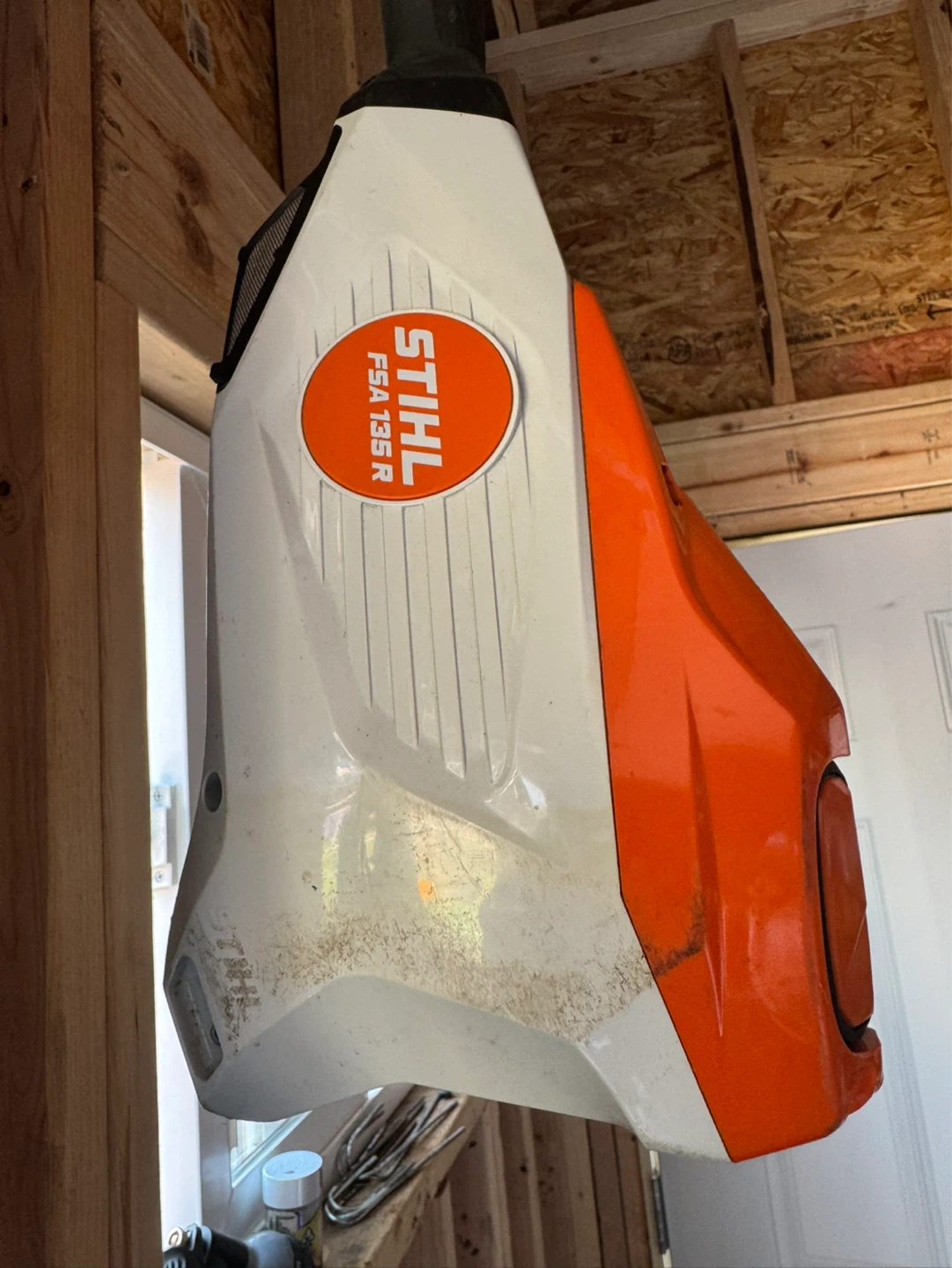 STIHL FSA 135 R weed wacker & AP 500 S Battery