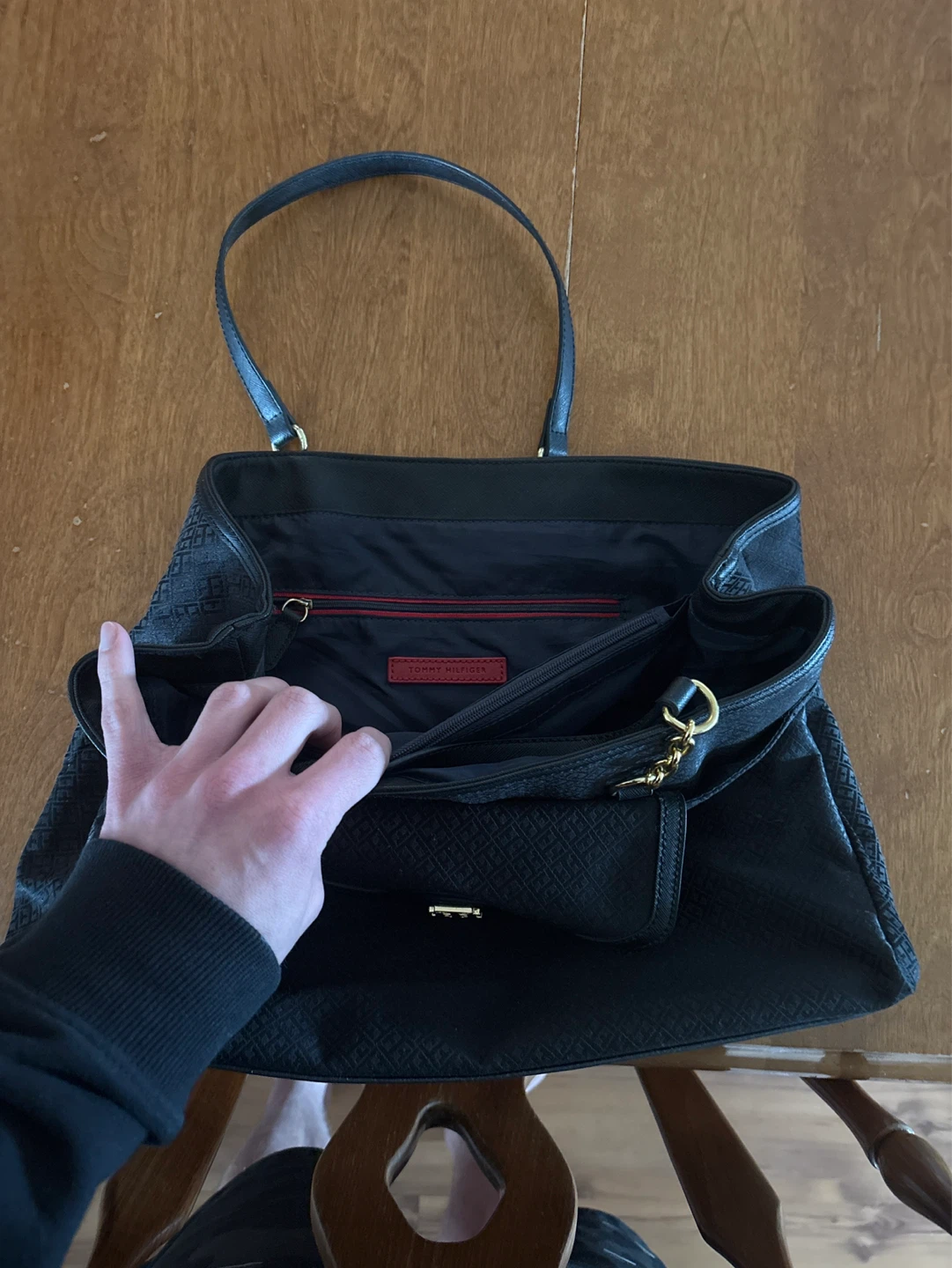 Tommy Hilfiger Black Tote Bag - photo 2