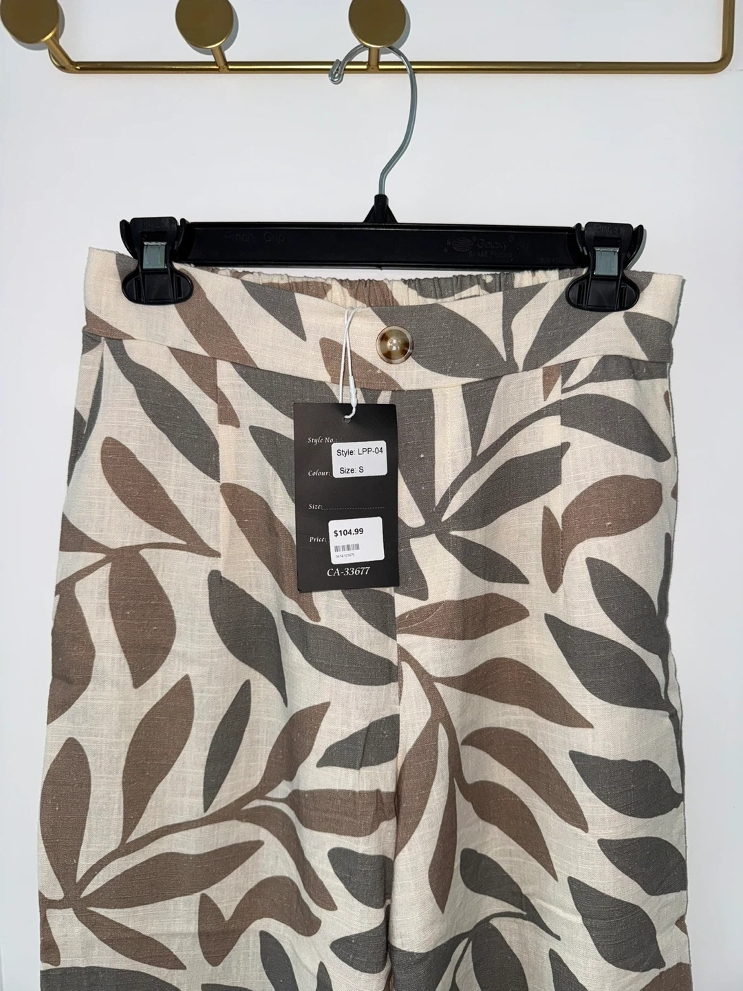 NWT | Donatella Linen Wide Leg Pants - photo 5