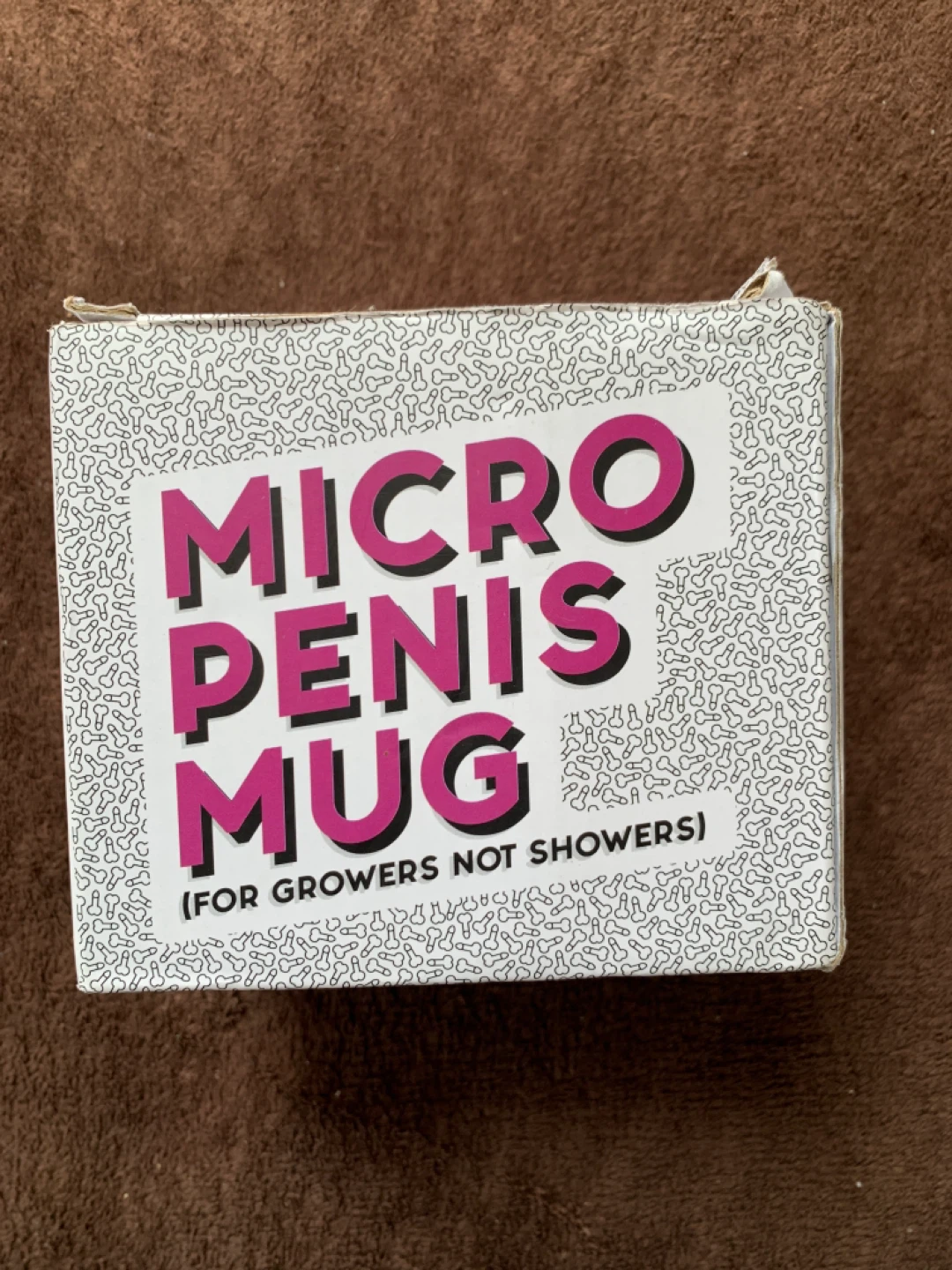 Gift Republic Micro Penis Mug For Growers Not Showers