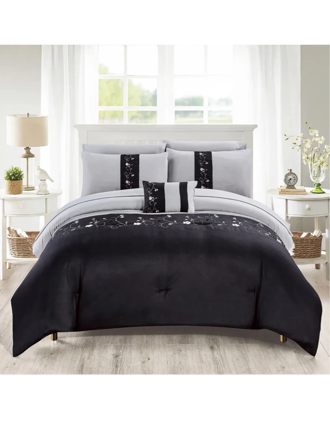 BOURGOGNE 8 piece Bed in a Bag (King)