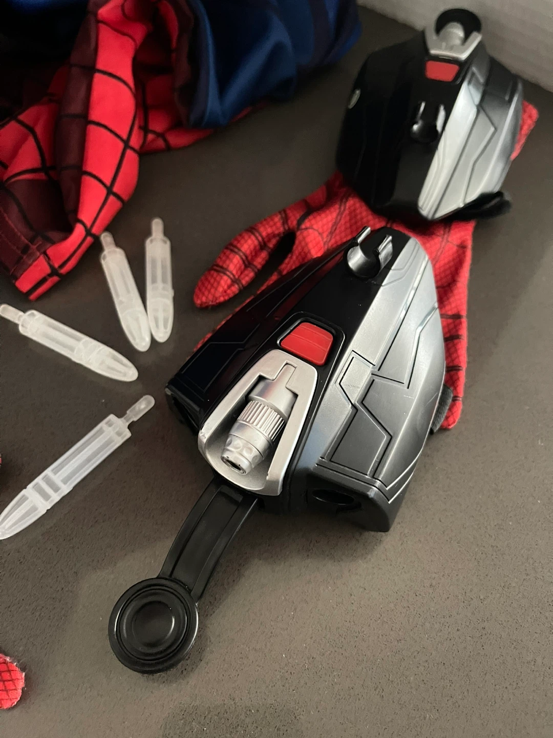 Kid’s Spiderman costume with “webshooters” - photo 2