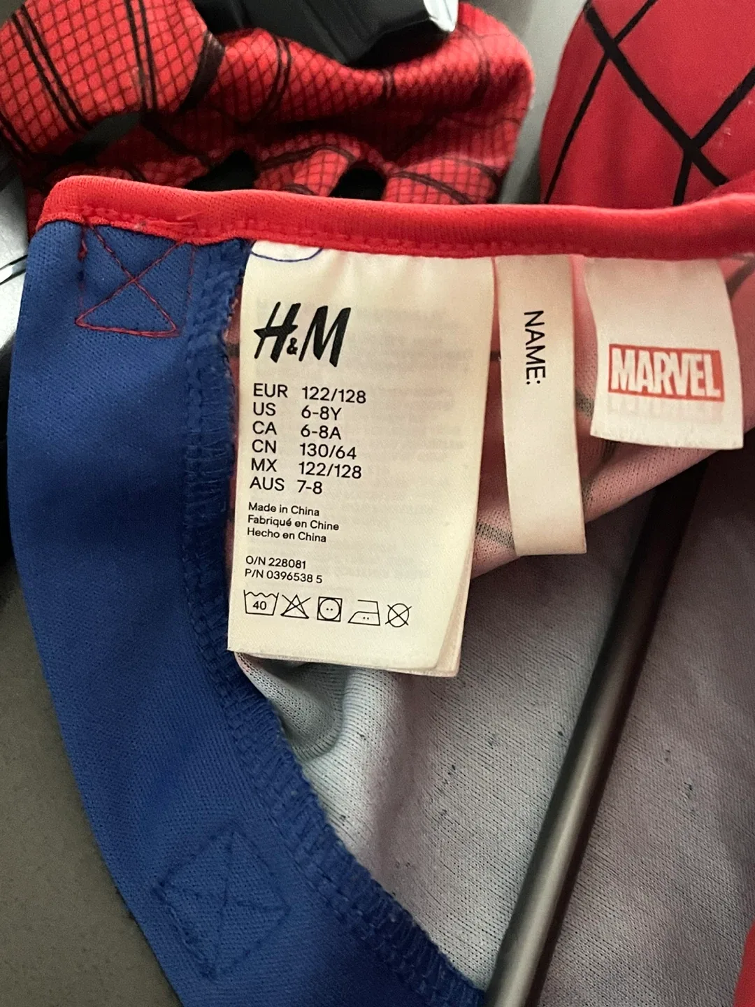 Kid’s Spiderman costume with “webshooters” - photo 4