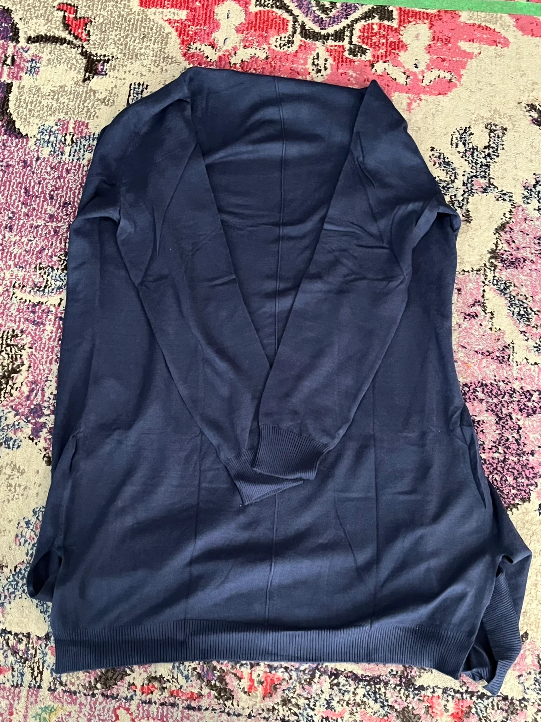 Jachs Girlfriend Navy Blue Long Cardigan - XL - photo 2