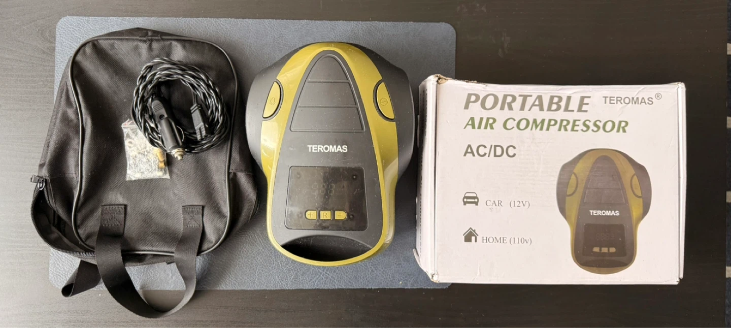 TEROMAS Portable AC/DC Air Compressor - photo 2